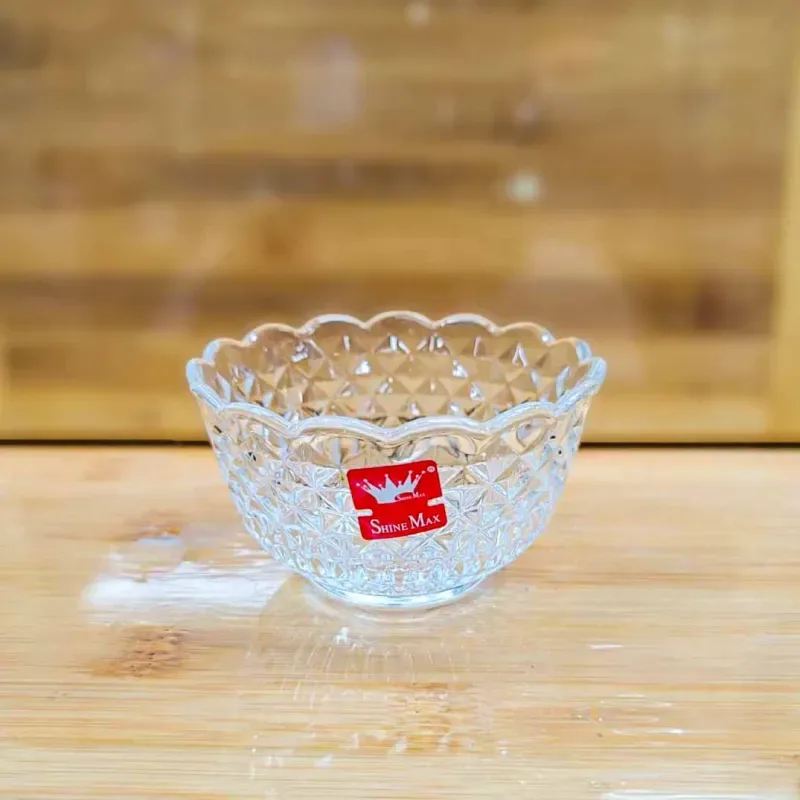 Diamond Design Flower Dessert Bati Transparent 00910 (2)
