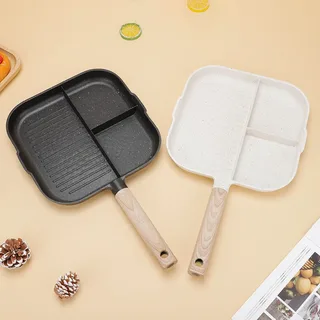 3 in 1 Granite coating grill pan Square 00673