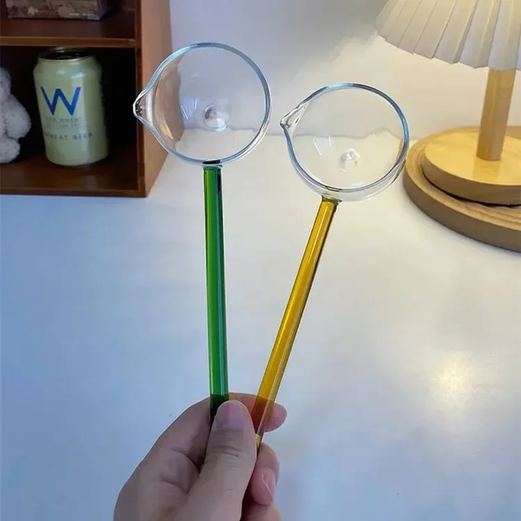 Borosilicate glass spoon