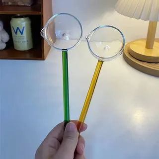 Borosilicate glass spoon