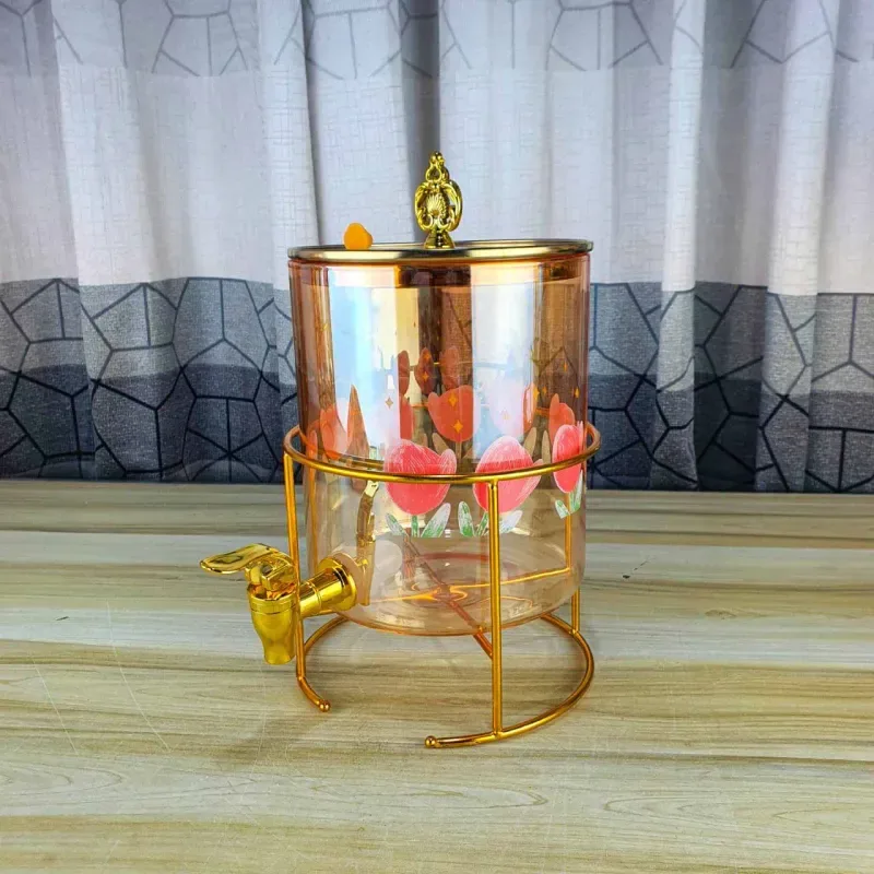 3.6 Liter Rose Flower Juice Dispenser 00916