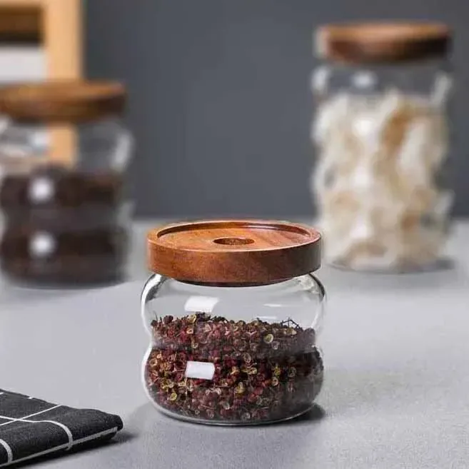 2 Staip Airtight Glass Jar HE 00919
