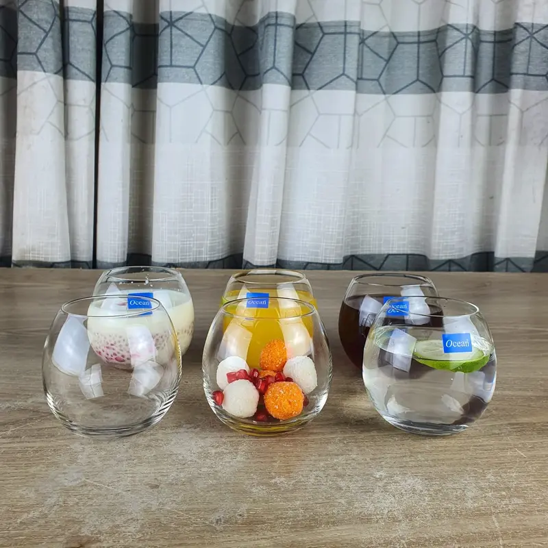 6pcs Ocean Juice & glass set (8413)