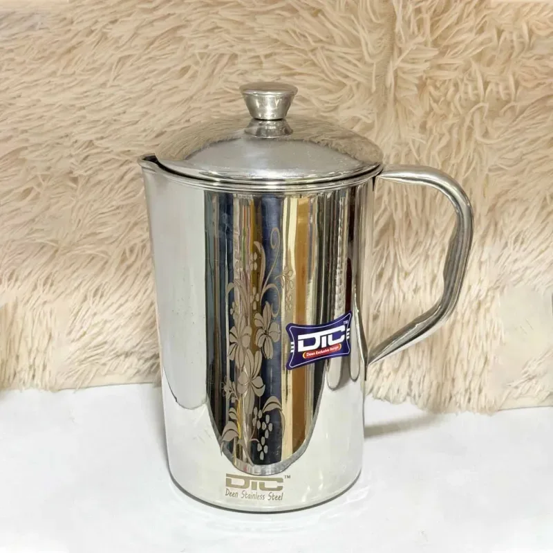 3 Liter Flower Design Stainless Steel Jug 00932