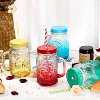 Mason Mug With Handle 00978