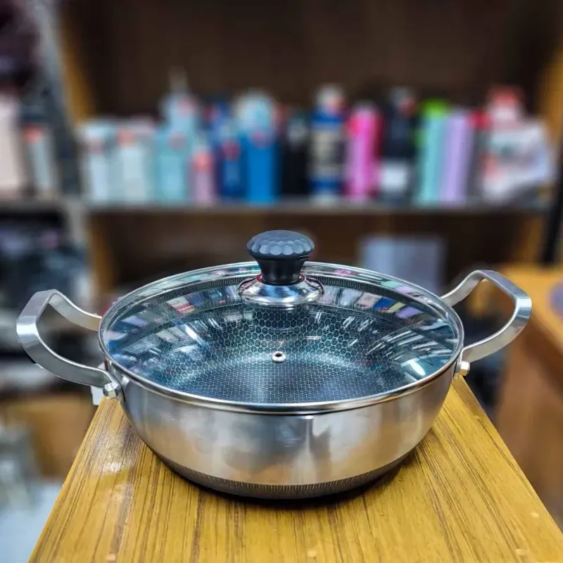 Honeycomb Deep Multipan With Lid 01003